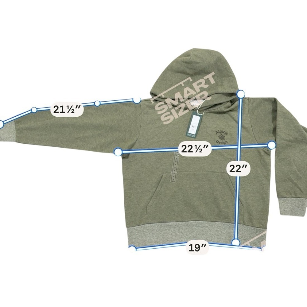 Alpine Design Hike Hoodie Women's Medium - Picture 2 of 5